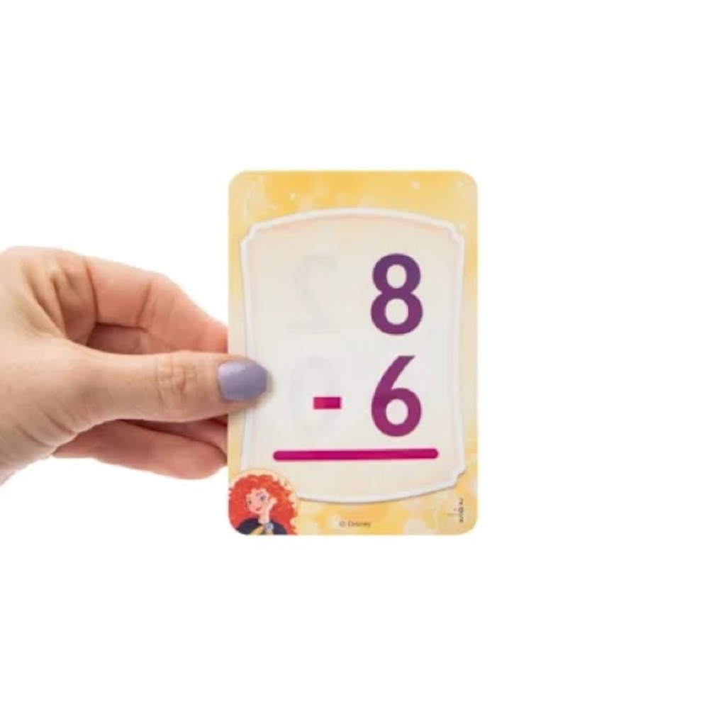Disney Princess Subtraction Flash Cards - 36 count - Picture 2 of 4